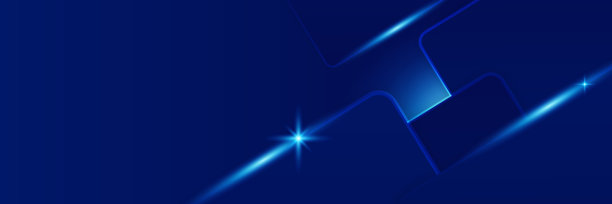 现代抽象的深蓝色旗帜背景。矢量抽象图形设计横幅图案背景模板。图片下载