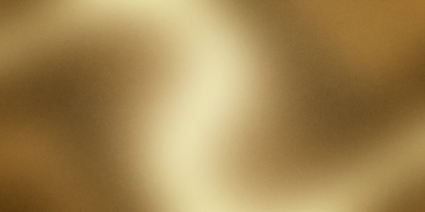 抽象质感背景，灯光在金色不锈钢墙面上闪耀图片下载