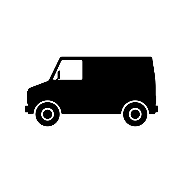 范图标。黑色的轮廓。侧视图。矢量平面图形说明。白色背景上的孤立对象。隔离。图片下载