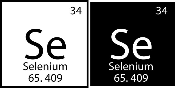 硒化学符号。方形的框架。科学的结构。门捷列夫表。平面艺术。矢量插图。股票的形象。图片下载