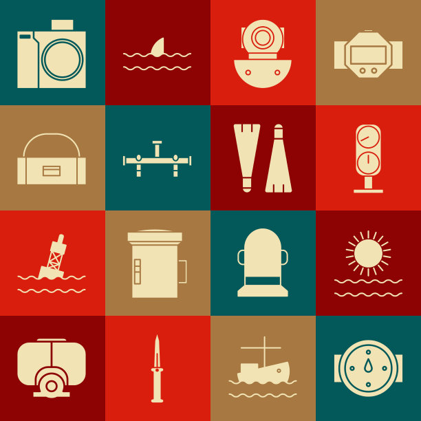 集风升太阳和海浪尺度图片下载