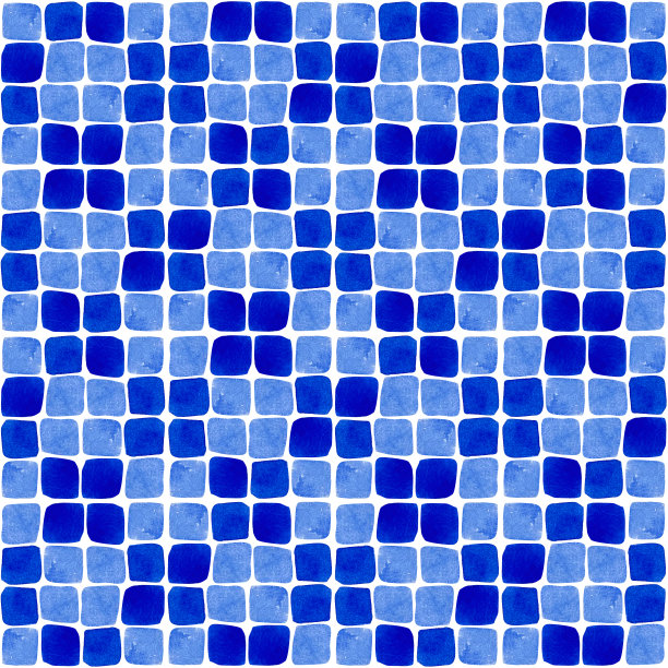 简单无缝的方形图案。用于印刷的水彩画。图片下载