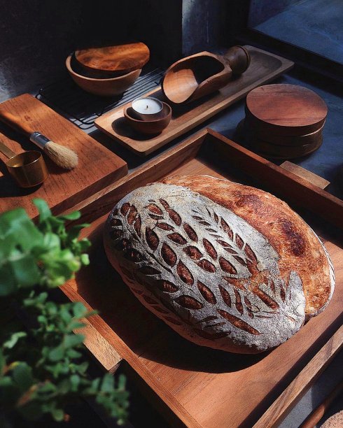 工匠酵母面包图片下载