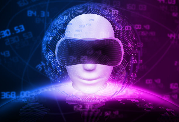 虚拟现实虚拟现实人工智能未来技术元宇宙概念图片下载