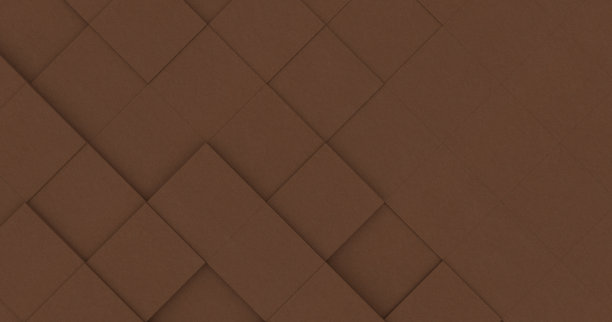 带几何图案的牛皮纸(3D插图)图片下载