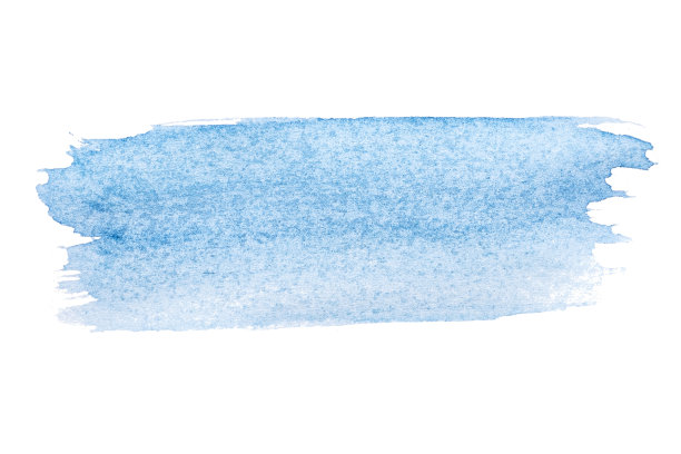 抽象丙烯酸水彩油漆笔刷纹理孤立的白色背景标志和旗帜。设计，创意和插画。图片下载