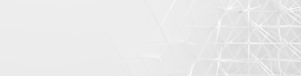 宽白色3D图形背景(网站头部)(3D插图)图片下载