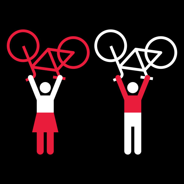 自行车冠军图标图片下载