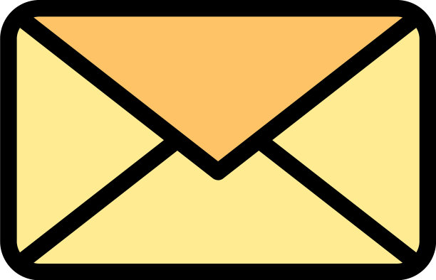 模板信封图标颜色轮廓图片下载