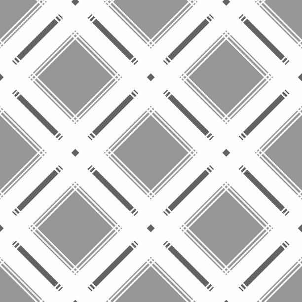 矢量方格无缝图案。图片下载