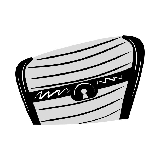 卡通宝箱的海盗图片下载