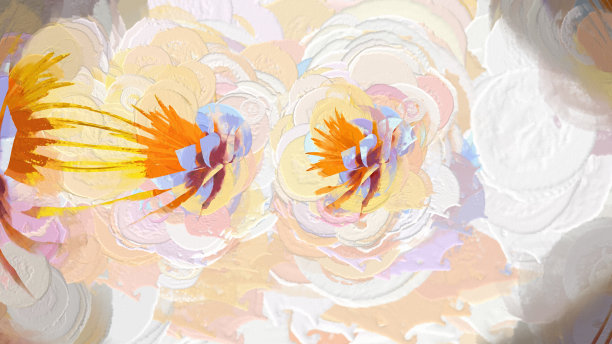 睡莲植物花3D渲染图片下载