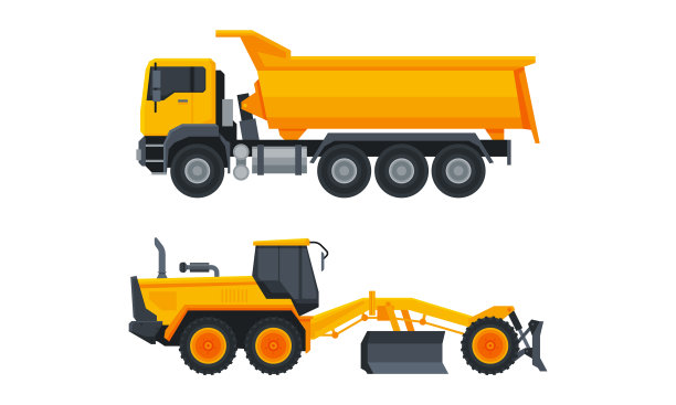 施工用重型设备或机械图片下载