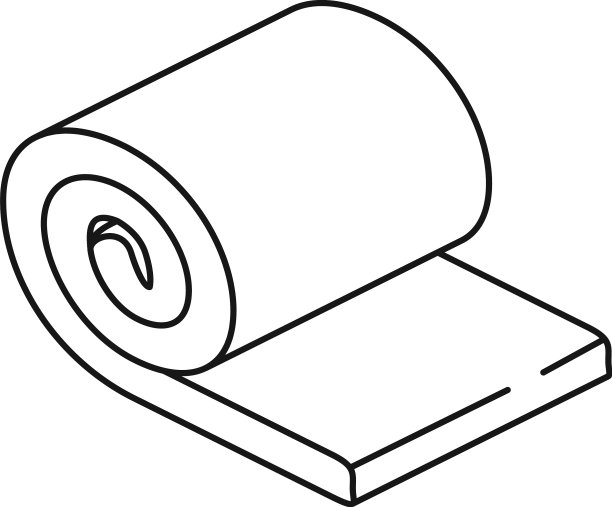 卷图标绝缘材料滚动糕点图片下载