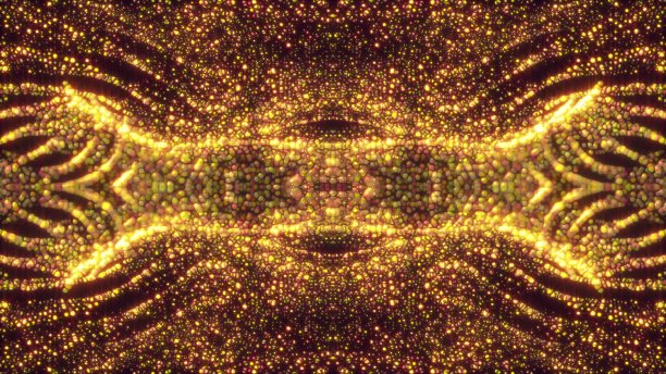 发光粒子的波流图片下载