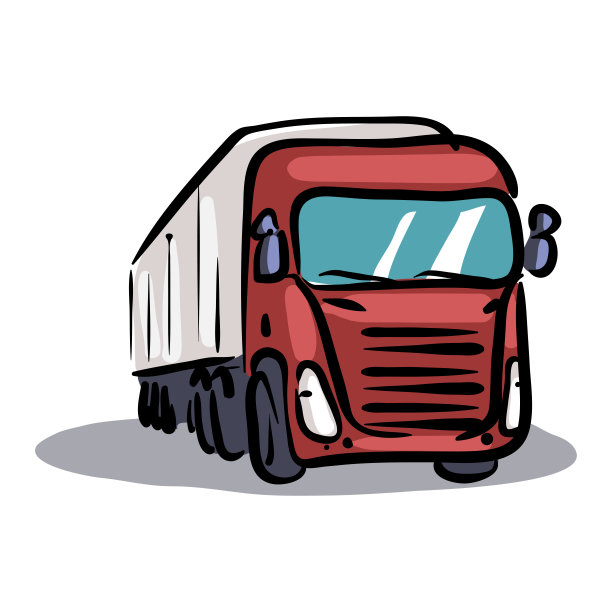 卡车矢量图图片下载