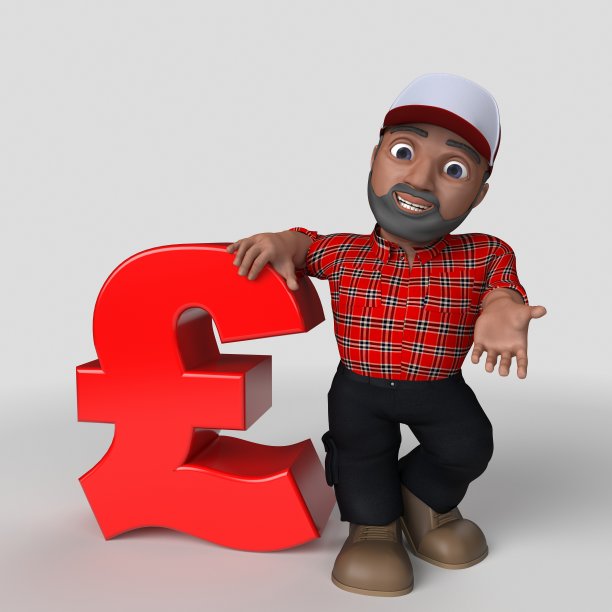 3D卡通伐木工人角色图片下载