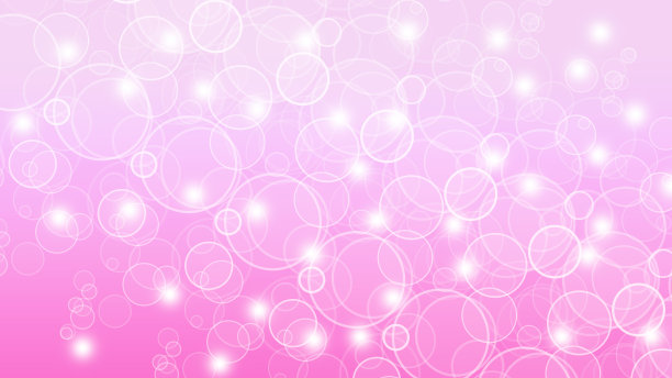 粉红色背景与白色模糊散景。图片下载