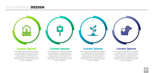 免费送货上门，用心定位，志愿植树团队，爱心犬。业务信息模板。向量图片下载