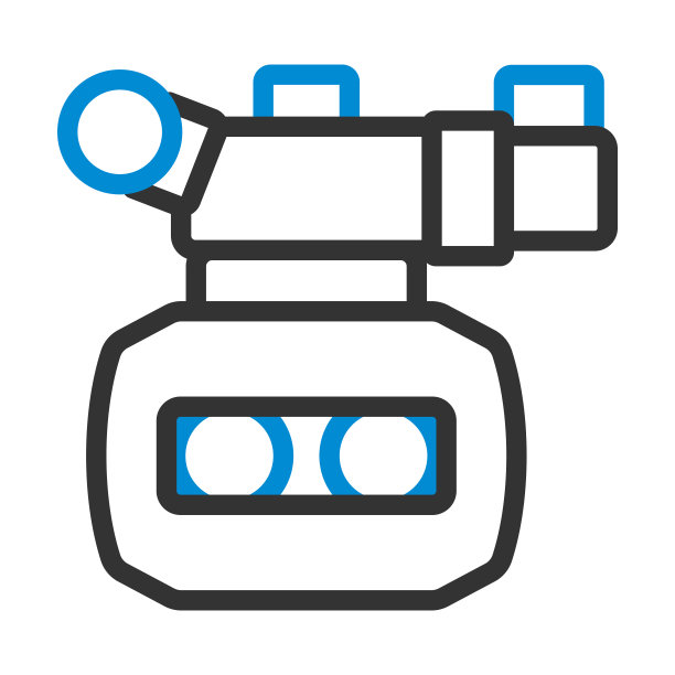 3d电影摄影机图标图片下载