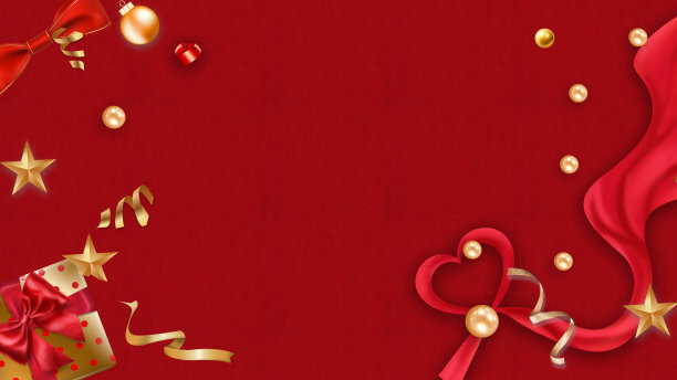 红色庆典情人节背影图片下载