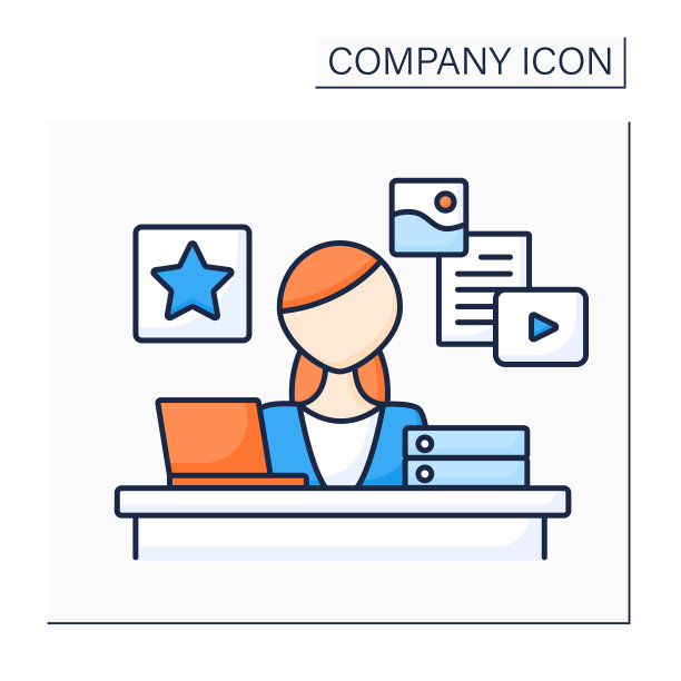 市场部颜色图标图片下载