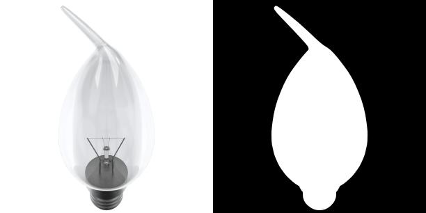 蜡烛角灯泡图片下载