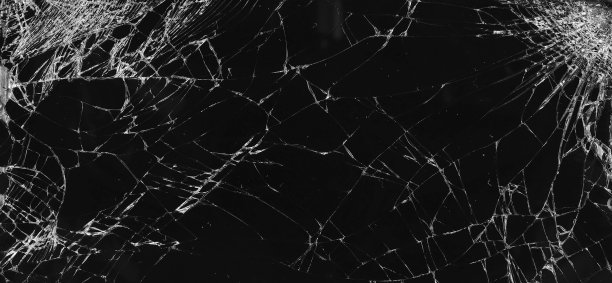 破碎的玻璃材质图片下载