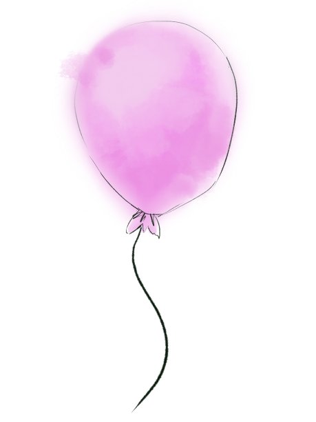 粉色气球空中庆典设计。图标为生日或周年纪念邀请设计。隔离在白色背景上图片下载