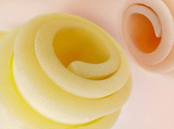 黄色的海绵泡沫图片下载