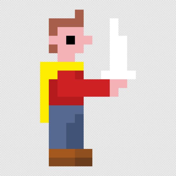 像素游戏男孩图片下载