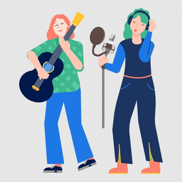 乐队女生演唱图片下载