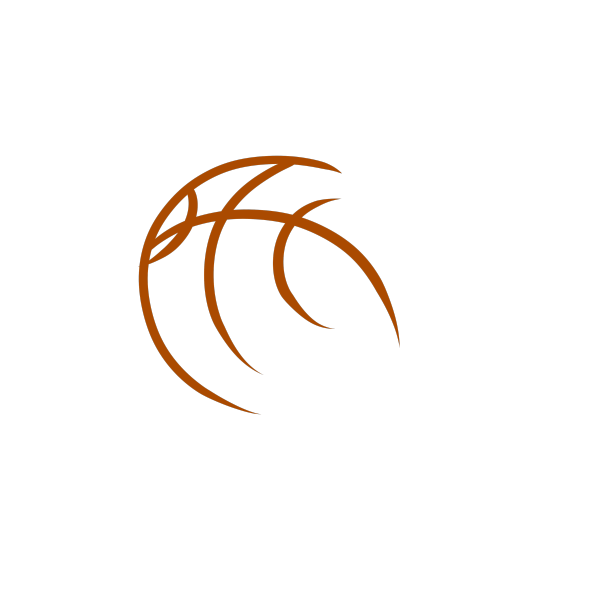 橙色变形篮球图片下载