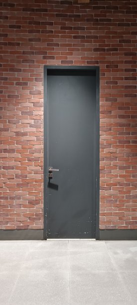 灰色的门和墙。背景和纹理图片下载