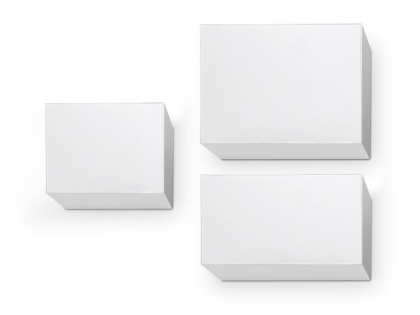 纸箱孤立在白色背景图片下载