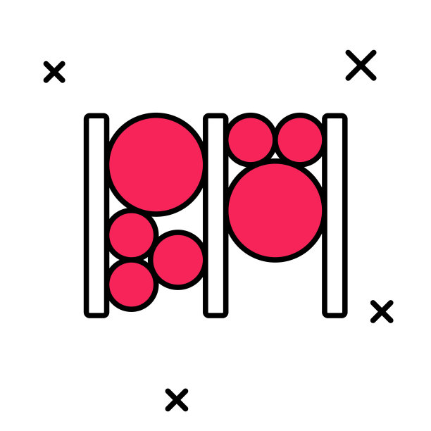 填充轮廓操场攀登设备图标孤立在白色背景。孩子操场上爬。向量图片下载