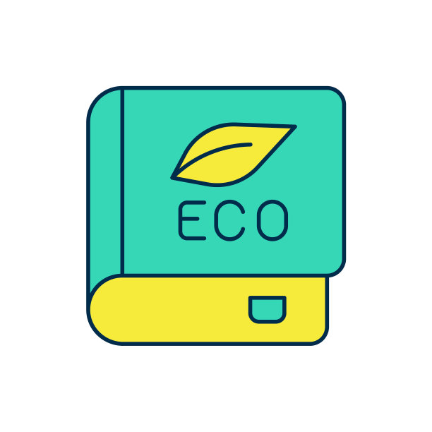 填充大纲书关于生态图标孤立在白色的背景。生物学的书。向量图片下载