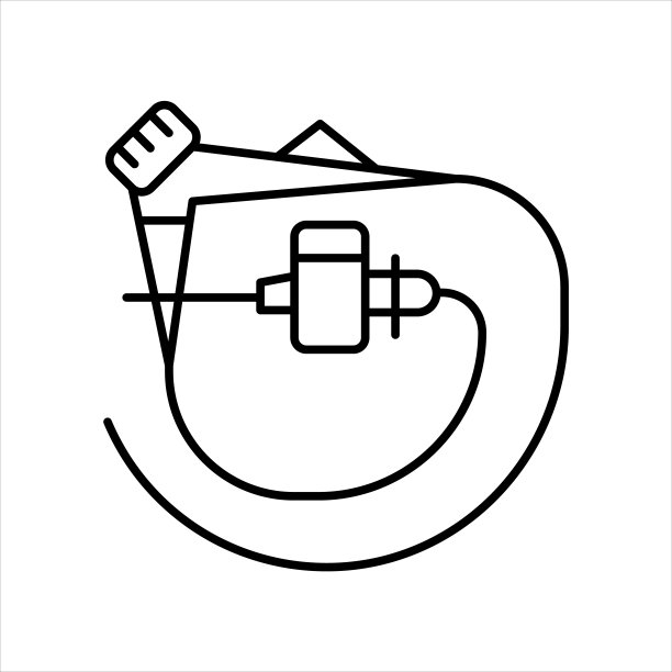 直肠镜活检通道，线图标图片下载