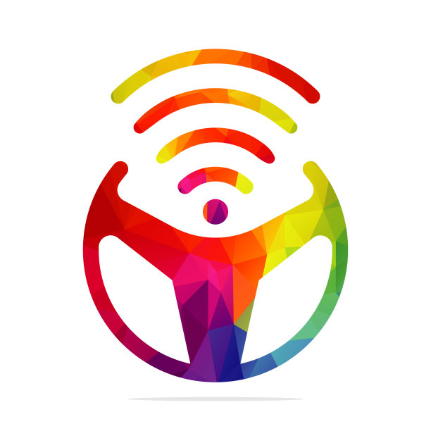 汽车车轮矢量图标设计。图片下载