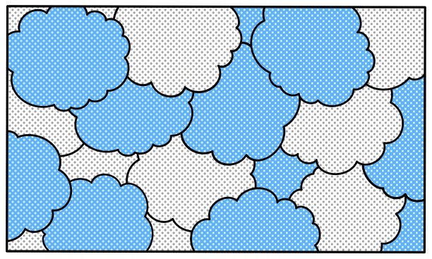 简单可爱的云壁纸(蓝色)图片下载
