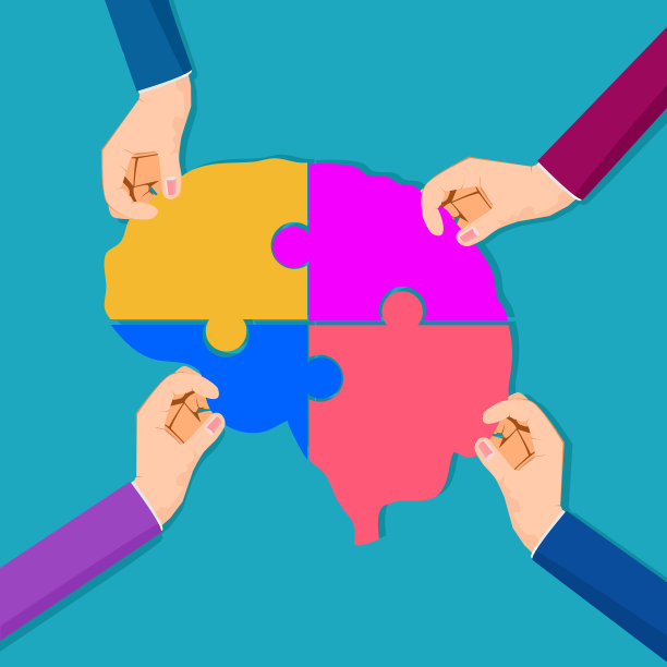 商人们帮助解决智力难题。帮助解决问题图片下载