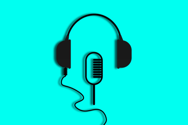 播客标志的概念图片下载