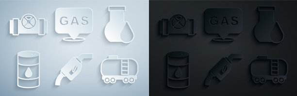 设置汽油泵喷嘴汽油试管图片下载