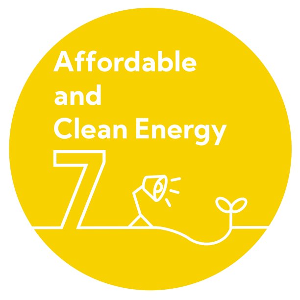 西班牙7。可负担和清洁能源圆形图标图片下载