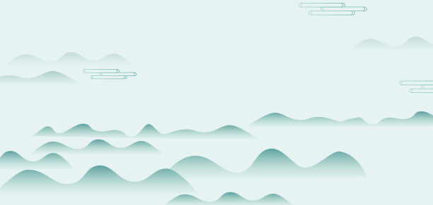 山青色水墨国风背景图片下载