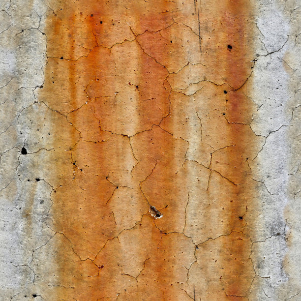 照片现实无缝纹理模式风化混凝土墙裂缝在高分辨率。图片下载