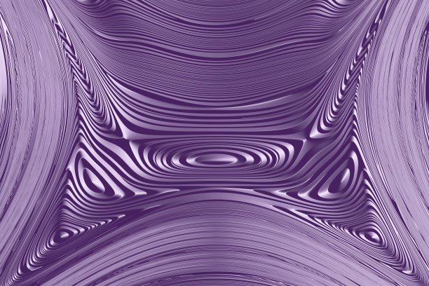 由意识改变所画的抽象单色迷幻画。图片下载