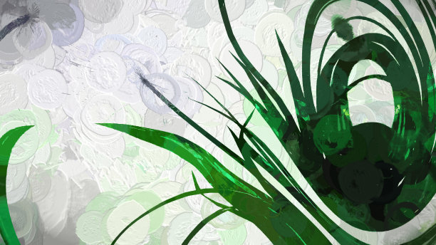 蒲公英种子植物3D渲染图片下载