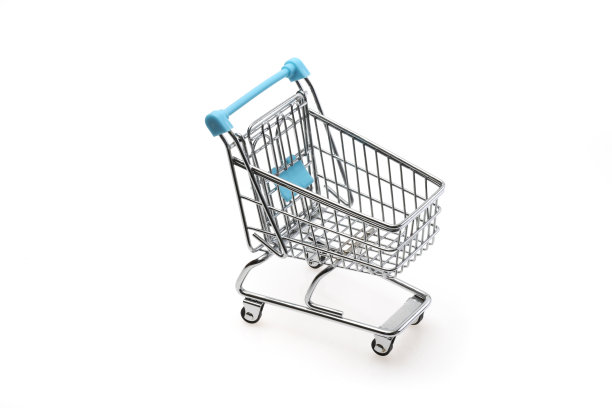 白色购物车图片下载