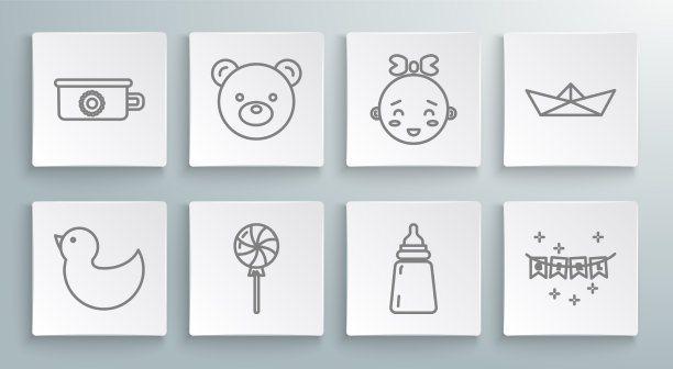 集线橡皮鸭泰迪熊毛绒玩具图片下载